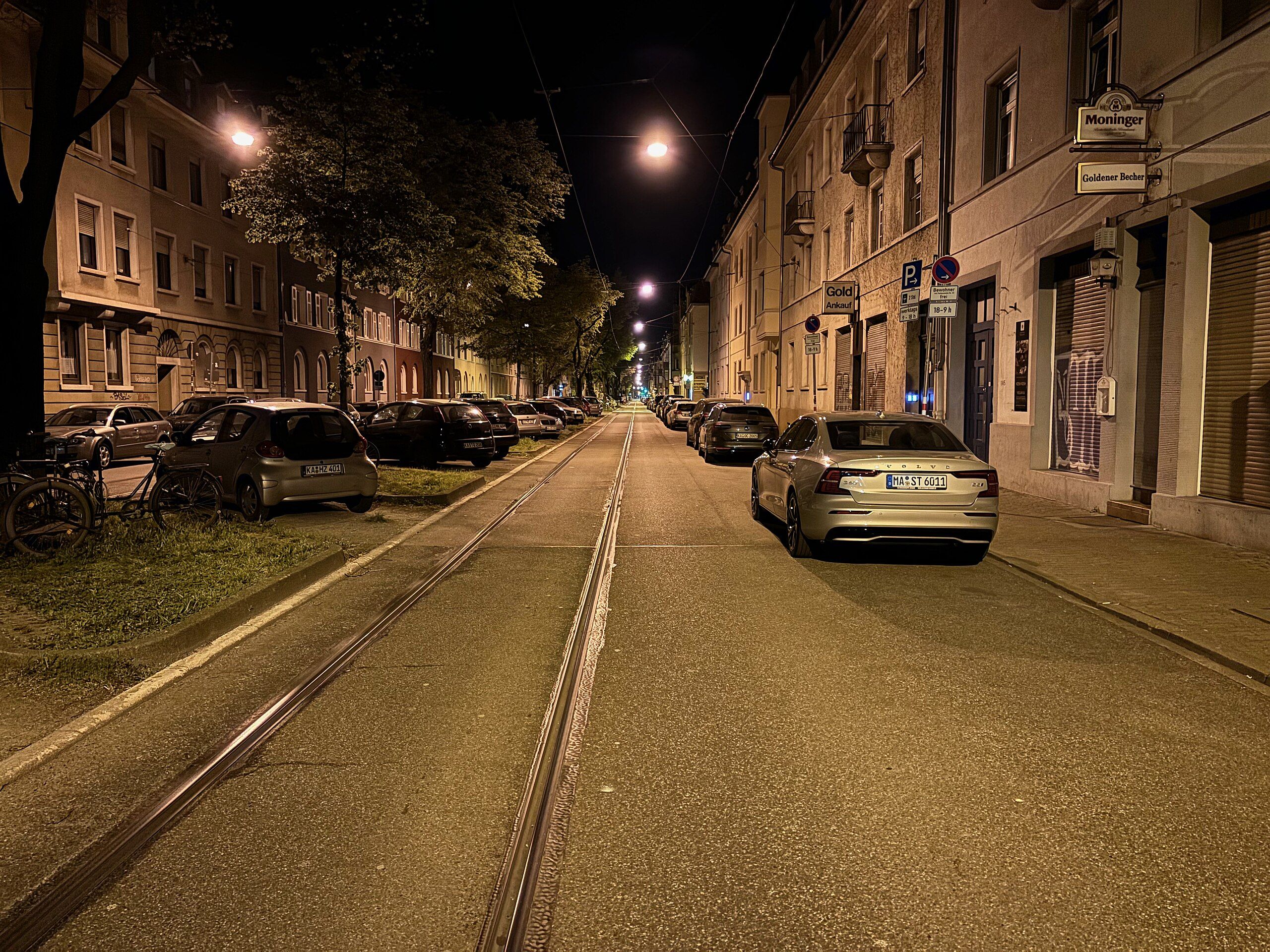 Karlsruhe at night – Kriegsstraße B10, Weststadt Karlsruhe | Immobilienmakler Weststadt (Karlsruhe) - MAPA Immobilien
