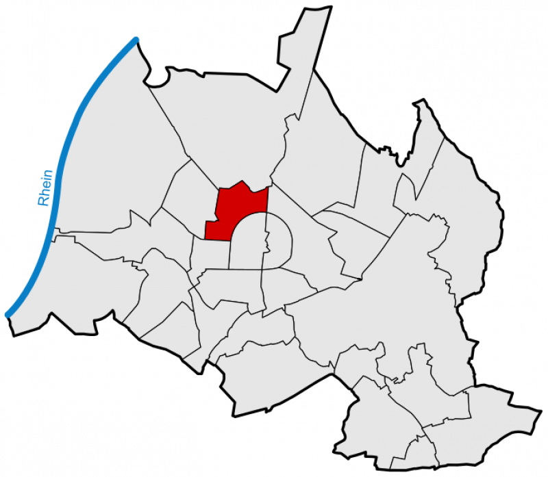 Locator_map_Nordstadt_in_Karlsruhe | Immobilienmakler Nordstadt (Karlsruhe) - MAPA Immobilien
