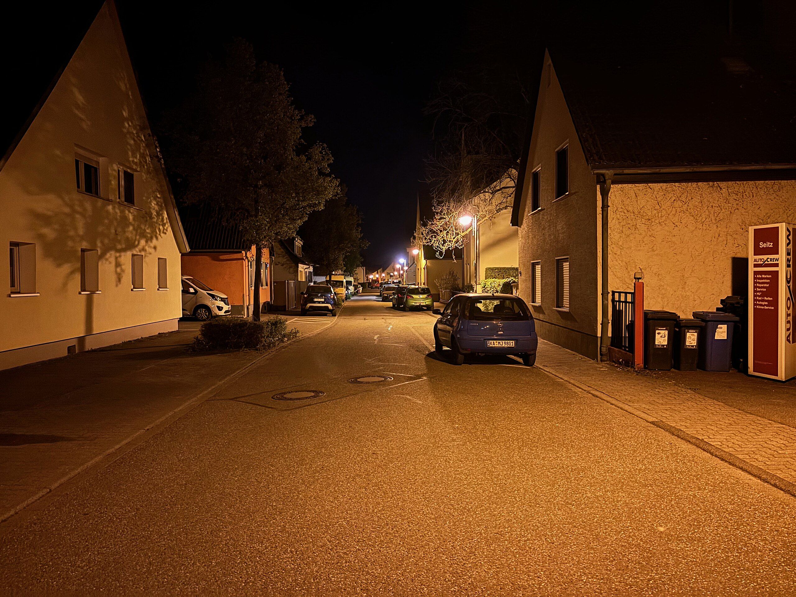 Karlsruhe at night – Lange Straße, Karlsruhe-Rüppurr | Immobilienmakler Rüppurr (Karlsruhe) - MAPA Immobilien