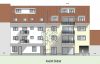 Einziehen und Wohlfühlen - Hochwertige 4-Zimmer-Wohnung im Neubau in Mühlburg - Ansicht Südost